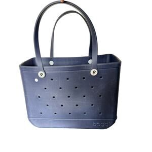 Bogg Bag Large Original Tote Navy Blue Beach Bag Waterproof